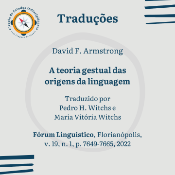 Tradução - A teoria gestual das origins da linguagem